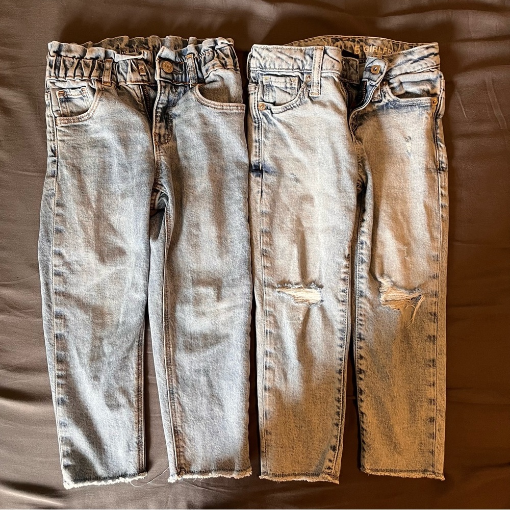 💙 GAP Girls Size 5 Skinny Jeans - Just Like Mom Fit and Girlfriend Fit